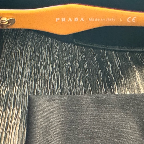 PRADA PR_06USF TH63E2/havana/ears bordeaux yellow - Picture 3 of 4